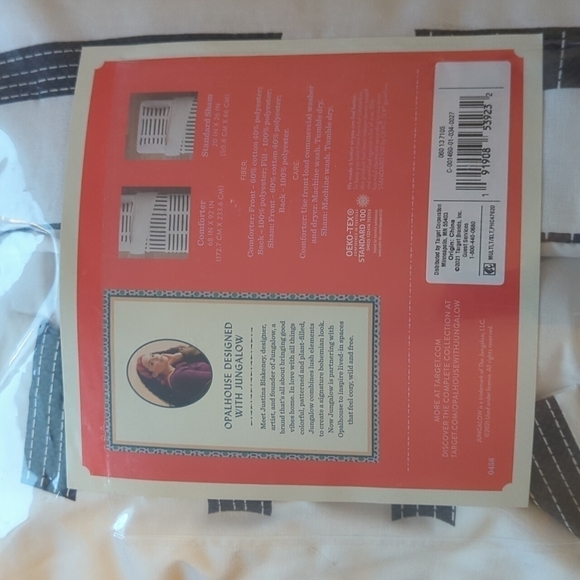 Target OPALHOUSE x JUNGALOW black & white bedspread twin double - Picture 9 of 11